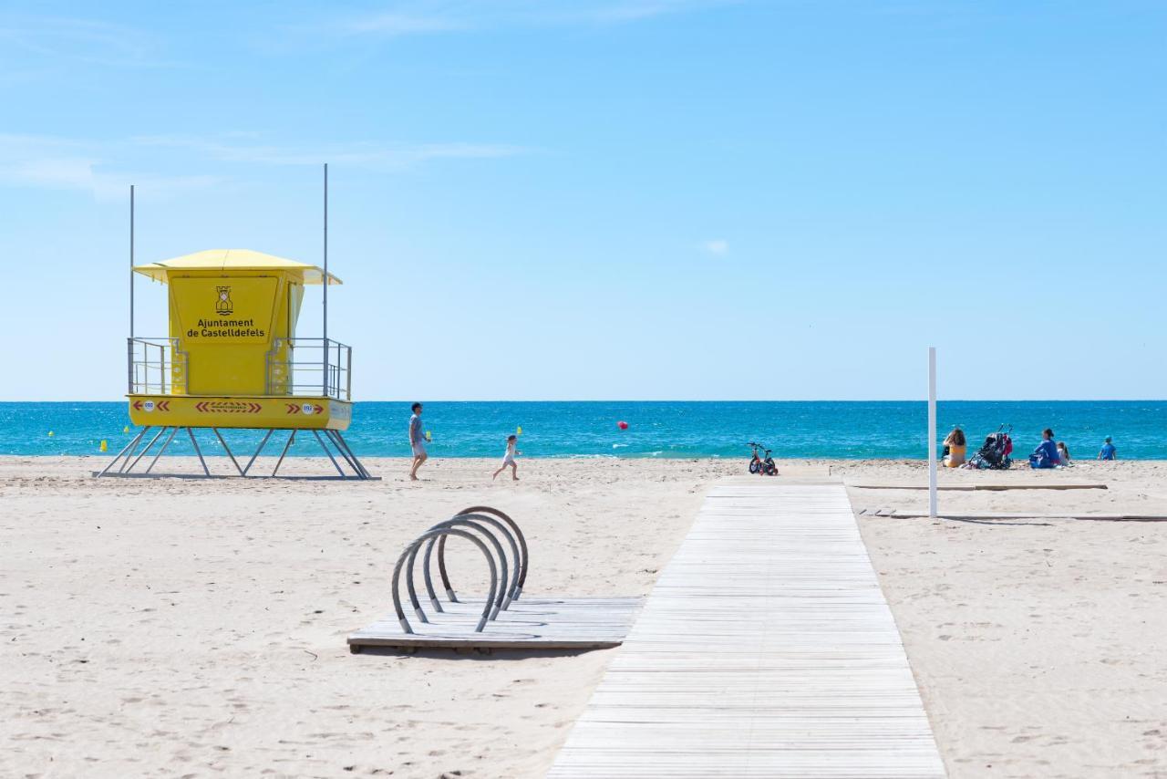 Maka Beach Apartment V Castelldefels Ngoại thất bức ảnh